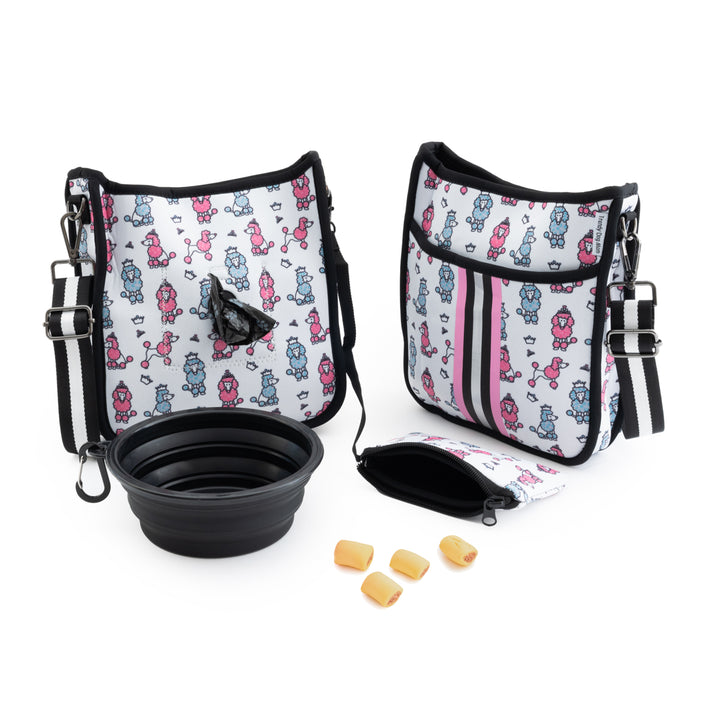 Poodle Me This Dog Walking Messenger Bag