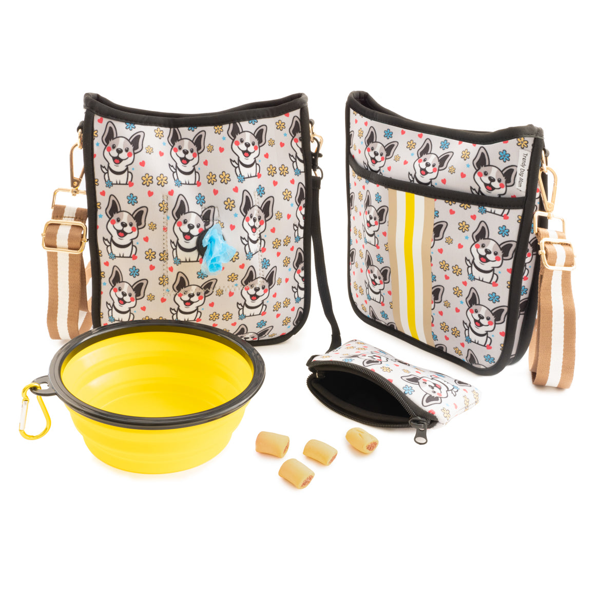 Corgi-licious Corgi Dog Walking Bag – Trendy Dog Mom