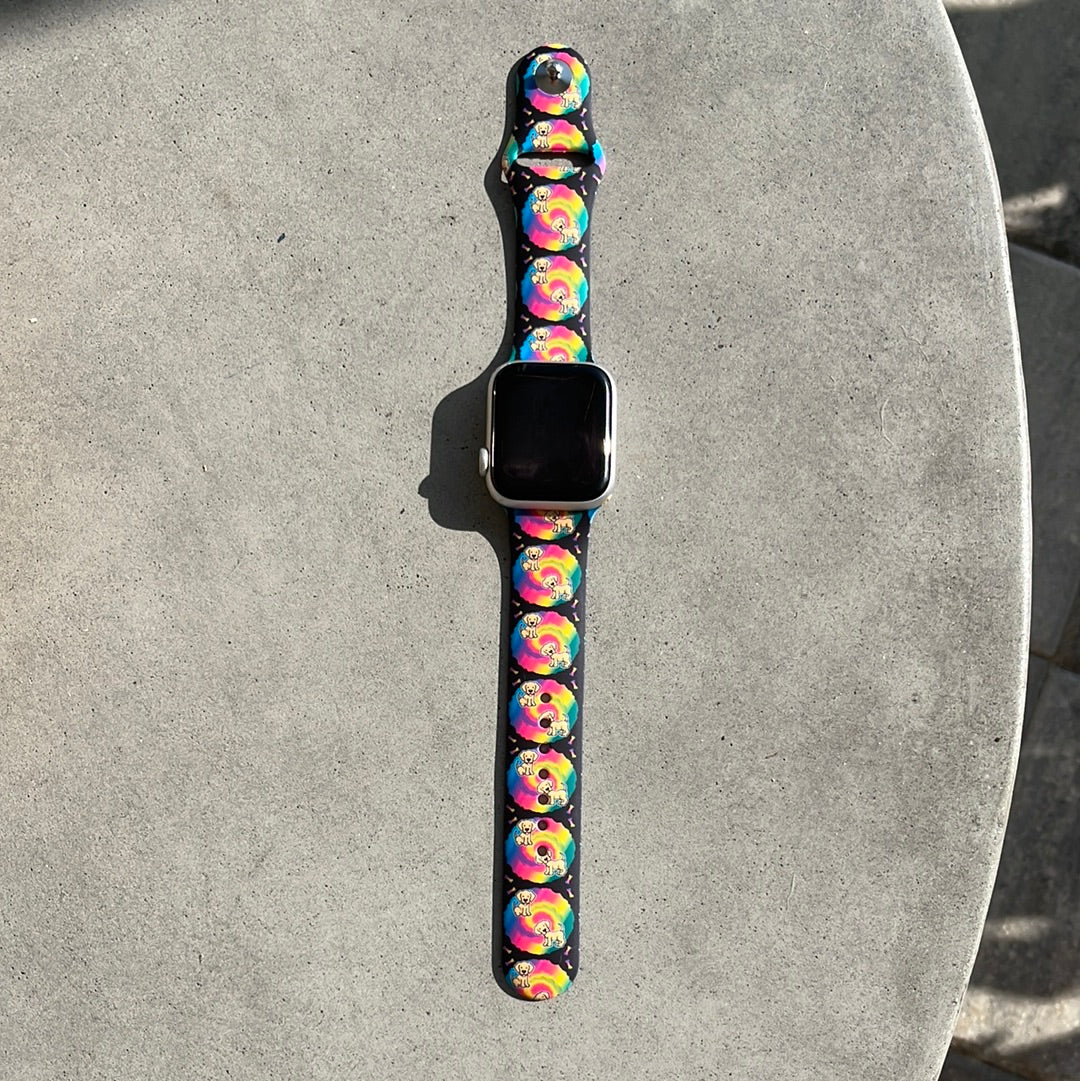 The Golden Tie-Dye Watchband